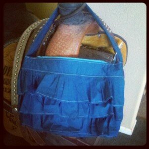 Ruffle Purse