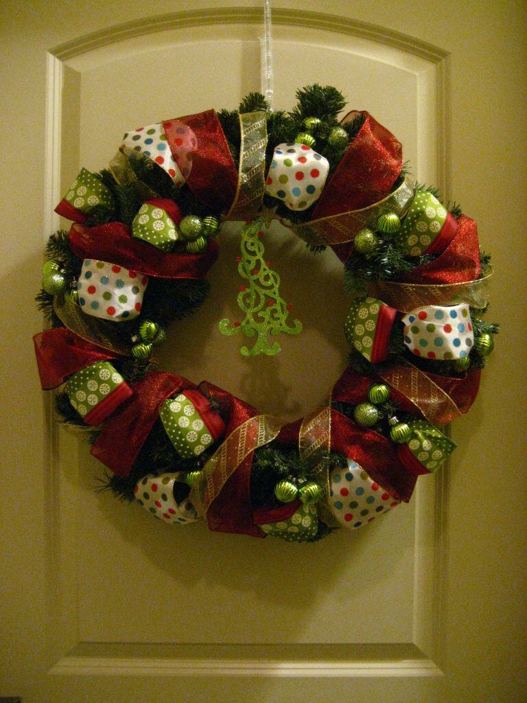 ribbon wreath
